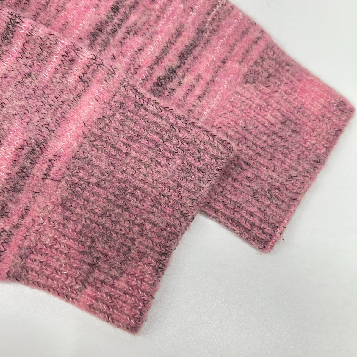 MISSONI ミッソーニ ピンク×グレー ウールレーヨン ニット カーディガン トップス