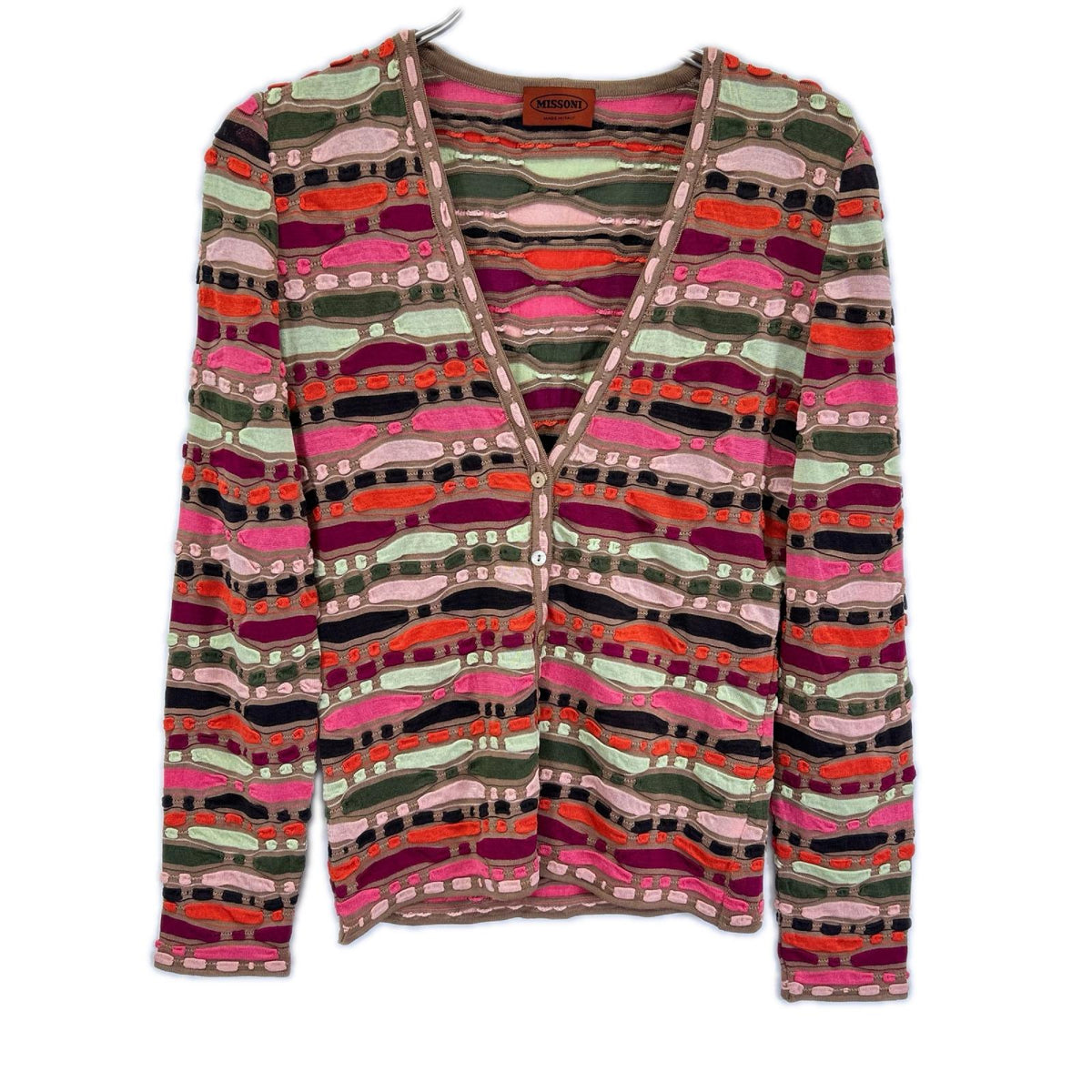 MISSONI ミッソーニ マルチカラー レーヨン カーディガン トップス