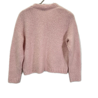 Akris アクリス ピンク カシミヤ カーディガン トップス