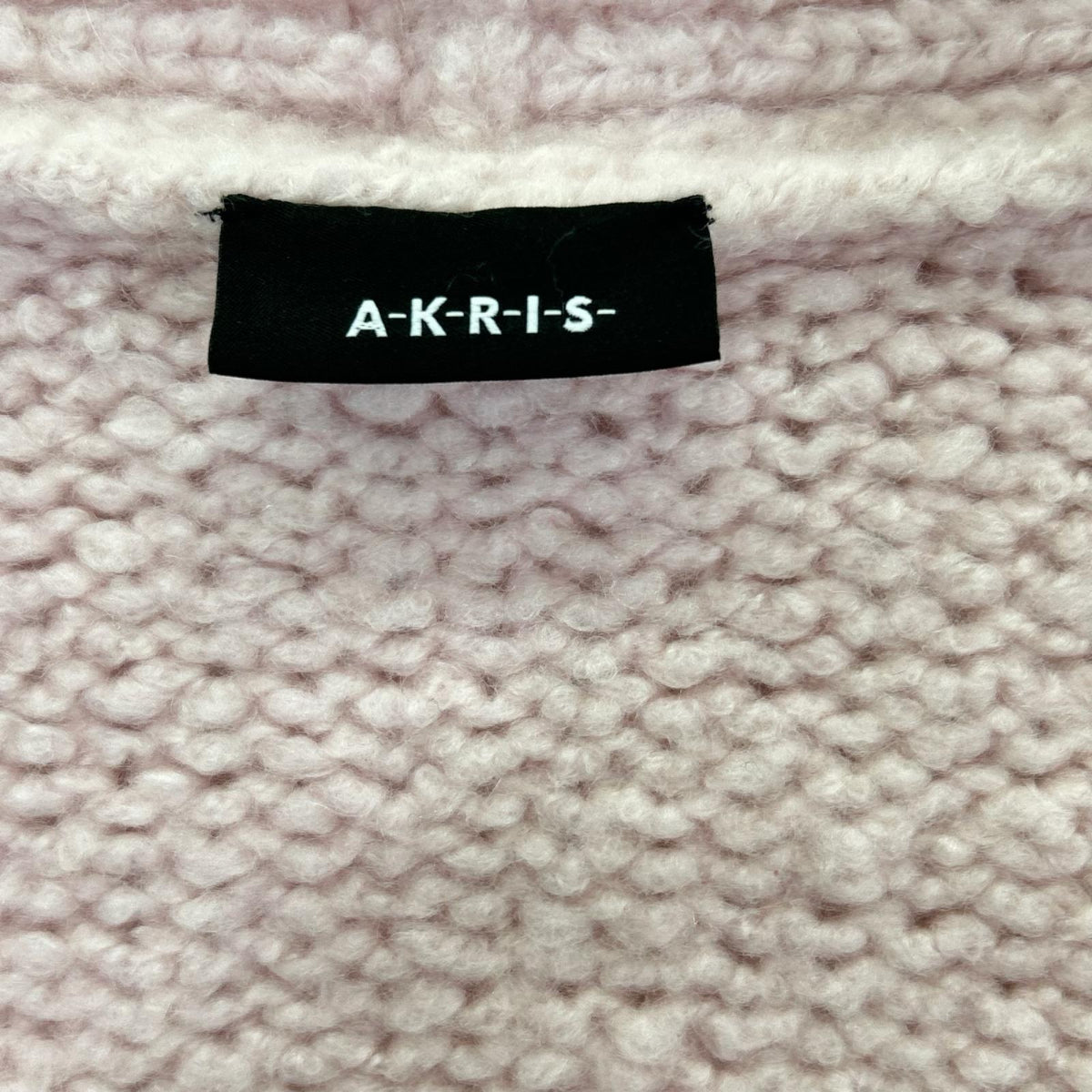 Akris アクリス ピンク カシミヤ カーディガン トップス