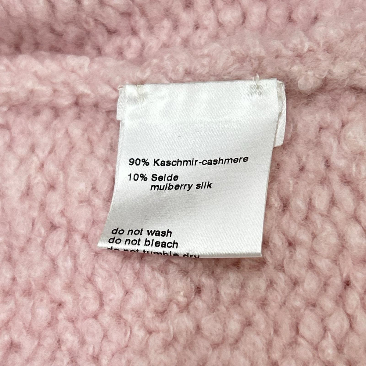 Akris アクリス ピンク カシミヤ カーディガン トップス