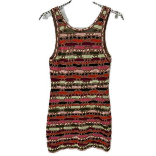 MISSONI ミッソーニ ベージュ系 マルチカラー レーヨン ノースリーブ ワンピース ワンピース