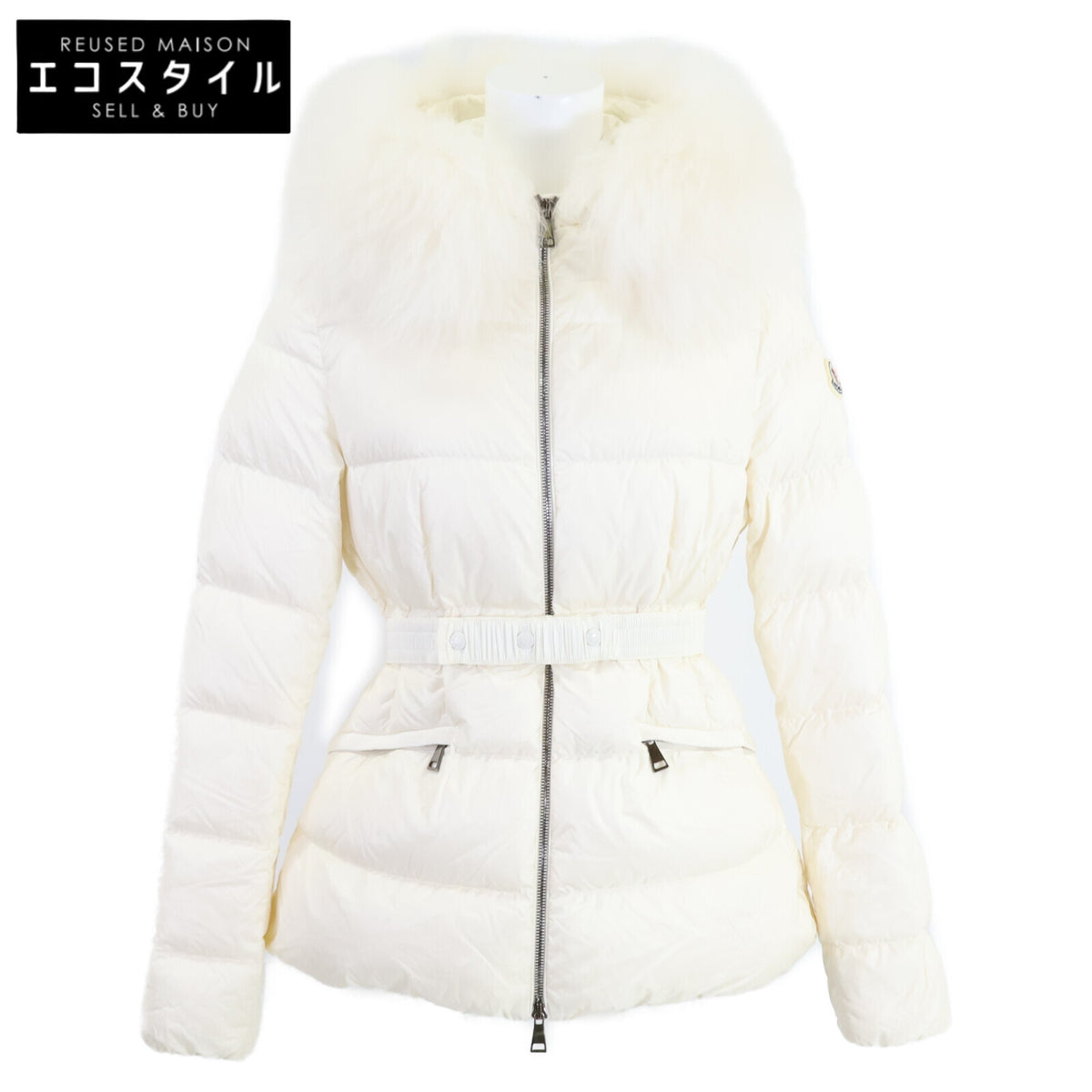 MONCLER モンクレール 【24年製】J20931A00095 BOED ベルト/ファーカラー付フーディダウンジャケット ジャケット