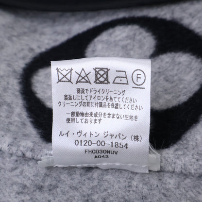 LOUIS VUITTON ルイヴィトン 新品未使用 国内正規 FHC030NUV ベルト付き 裏地モノグラム シルク混ウール ロング コート