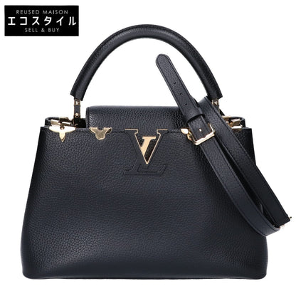 LOUIS VUITTON ルイヴィトン 美品 M54663 カプシーヌMM トリヨンレザー 2WAYショルダーハバッグ ハンドバッグ