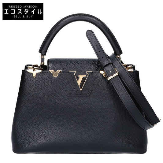 LOUIS VUITTON ルイヴィトン 美品 M54663 カプシーヌMM トリヨンレザー 2WAYショルダーハバッグ ハンドバッグ
