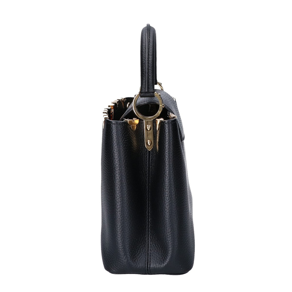 LOUIS VUITTON ルイヴィトン 美品 M54663 カプシーヌMM トリヨンレザー 2WAYショルダーハバッグ ハンドバッグ
