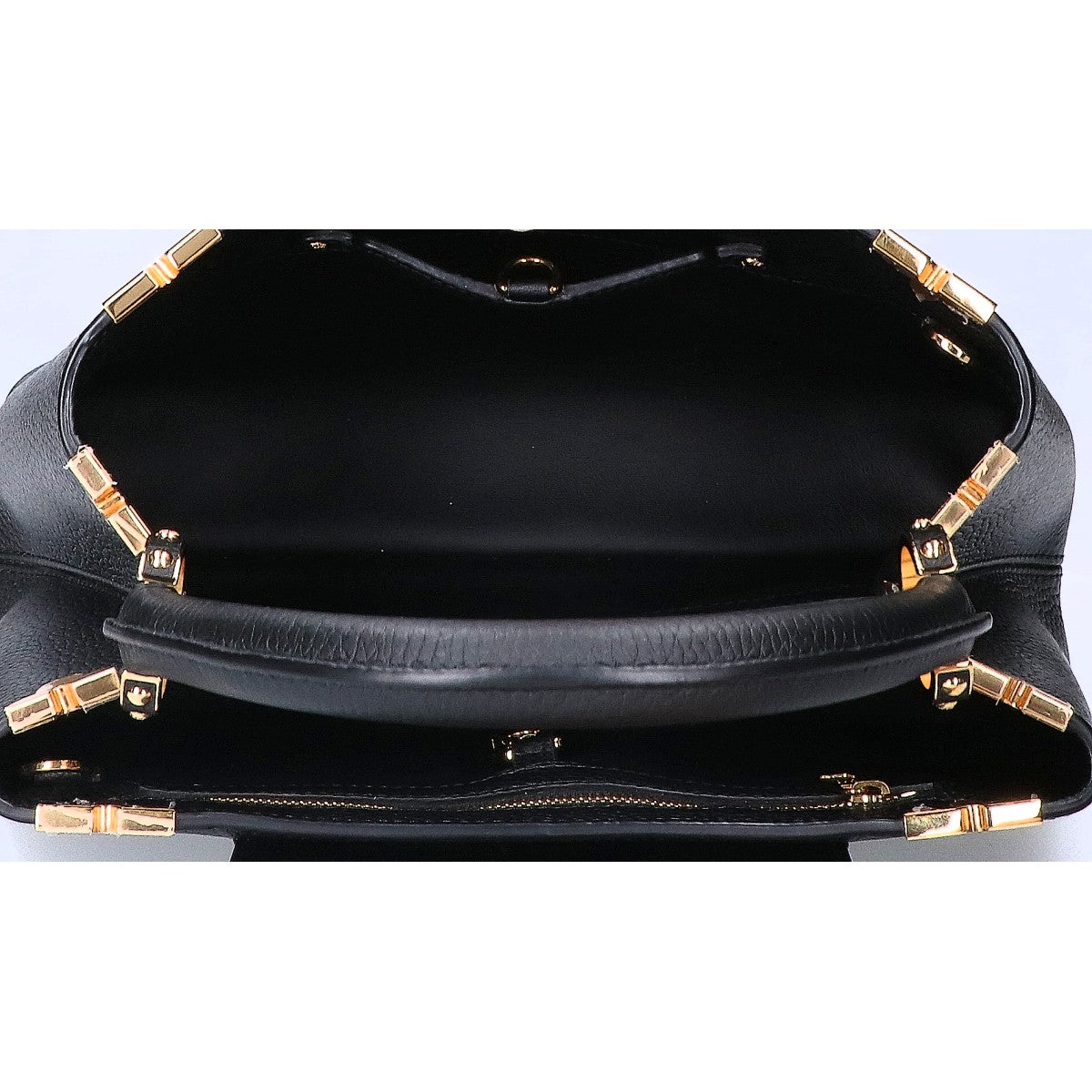 LOUIS VUITTON ルイヴィトン 美品 M54663 カプシーヌMM トリヨンレザー 2WAYショルダーハバッグ ハンドバッグ