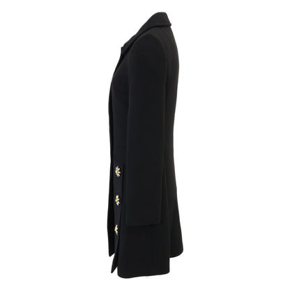 DOLCE&GABBANA ドルチェアンドガッバーナ 【国内正規】F0P23Z FU2TS フラワービジュー ウール ロング コート