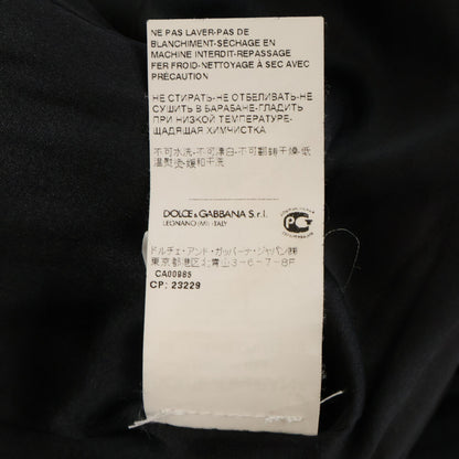 DOLCE&GABBANA ドルチェアンドガッバーナ 【国内正規】F0P23Z FU2TS フラワービジュー ウール ロング コート