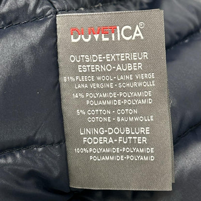 DUVETICA デュベティカ EILISH ネイビー ファー付き レイヤード ダウンジャケット ジャケット