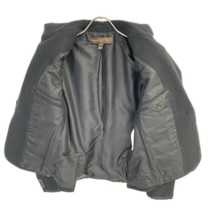 LOUIS VUITTON ルイヴィトン KWI12A WTTA07W4T ブラック ウール シルク ドッキング テーラードジャケット ジャケット