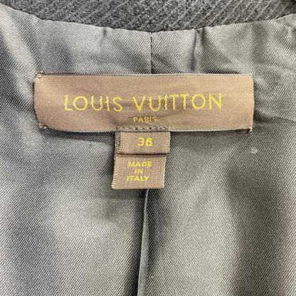 LOUIS VUITTON ルイヴィトン KWI12A WTTA07W4T ブラック ウール シルク ドッキング テーラードジャケット ジャケット