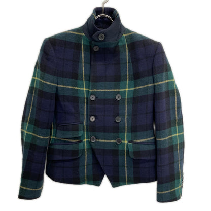 POLObyRalphLauren ポロラルフローレン 211765389001 グリーン タータンチェック ダブルブレストジャケット ジャケット