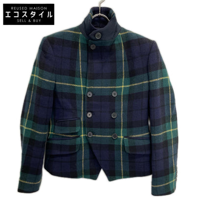 POLObyRalphLauren ポロラルフローレン 211765389001 グリーン タータンチェック ダブルブレストジャケット ジャケット
