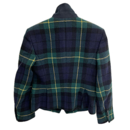POLObyRalphLauren ポロラルフローレン 211765389001 グリーン タータンチェック ダブルブレストジャケット ジャケット