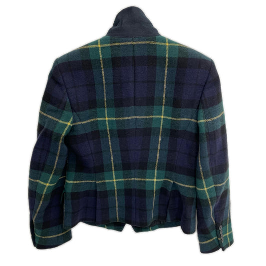 POLObyRalphLauren Polo Ralph Lauren 211765389001 Green tartan-check double-breasted jacket jacket