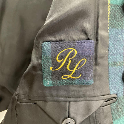 POLObyRalphLauren ポロラルフローレン 211765389001 グリーン タータンチェック ダブルブレストジャケット ジャケット