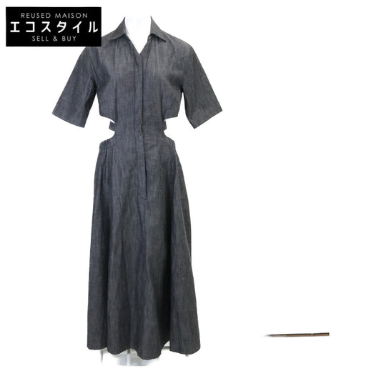 AKIKOAOKI アキコアオキ AA24SS-D03-01 グレー Priscilla-01 デニム ワンピース ワンピース