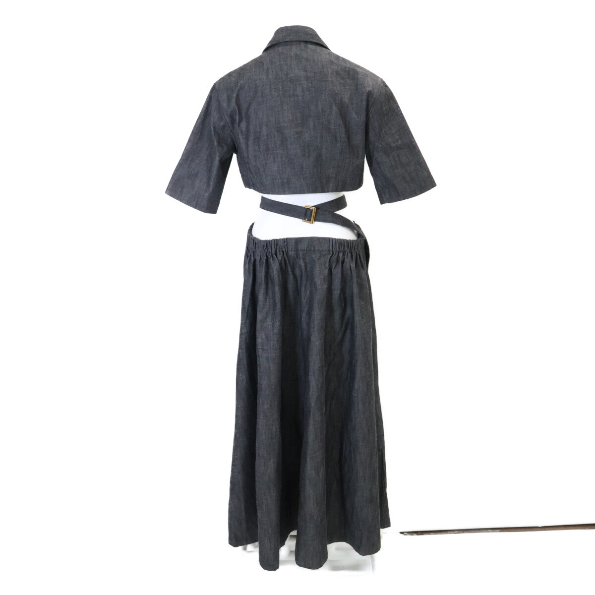 AKIKOAOKI アキコアオキ AA24SS-D03-01 グレー Priscilla-01 デニム ワンピース ワンピース