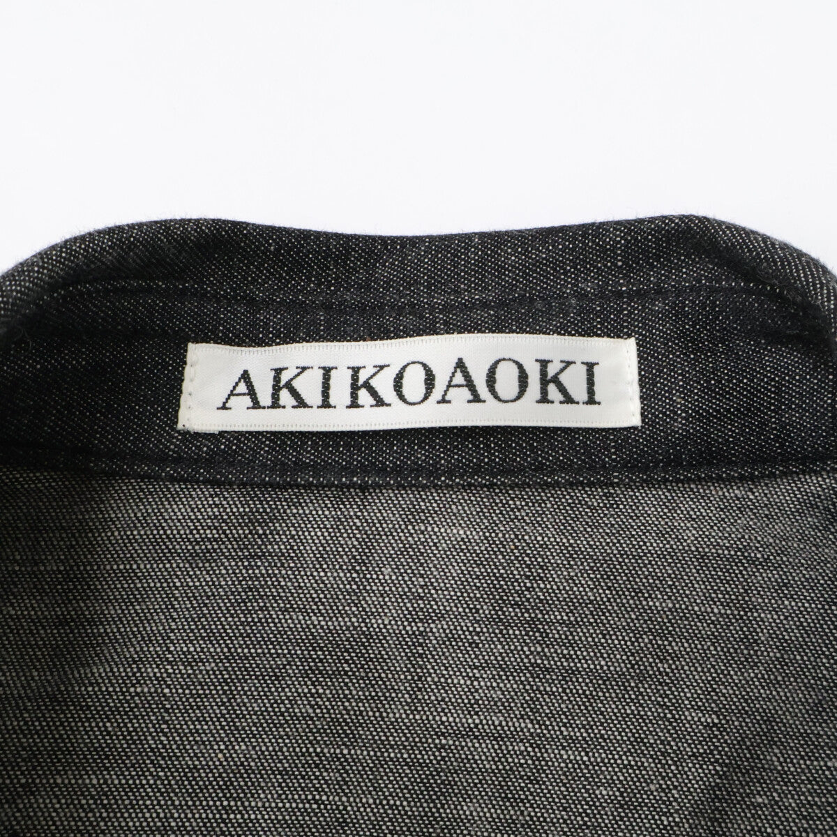 AKIKOAOKI アキコアオキ AA24SS-D03-01 グレー Priscilla-01 デニム ワンピース ワンピース