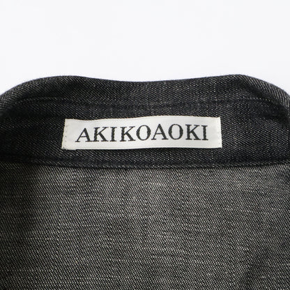 AKIKOAOKI アキコアオキ AA24SS-D03-01 グレー Priscilla-01 デニム ワンピース ワンピース