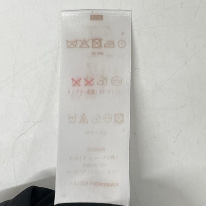 LOUIS VUITTON ルイヴィトン CA38929 ブラック ウール混 ノースリーブ フレア ワンピース ワンピース