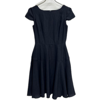 FOXEY NEW YORK フォクシーニューヨーク 38318 ネイビー ノースリーブ サラサラリネンドレス ワンピース ワンピース