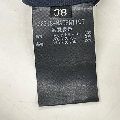 FOXEY NEW YORK フォクシーニューヨーク 38318 ネイビー ノースリーブ サラサラリネンドレス ワンピース ワンピース
