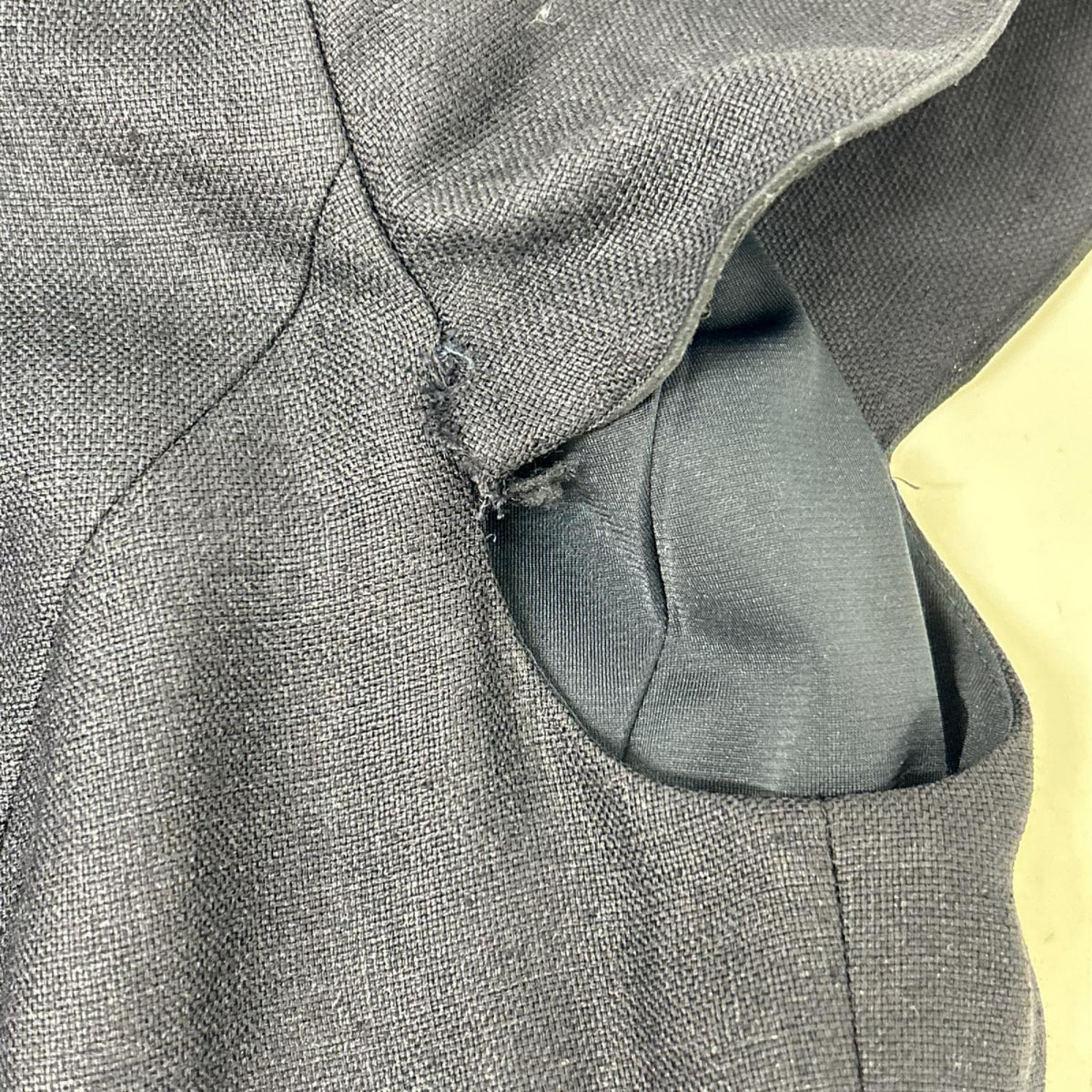 FOXEY NEW YORK フォクシーニューヨーク 38318 ネイビー ノースリーブ サラサラリネンドレス ワンピース ワンピース