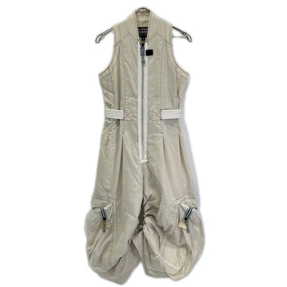 G-STAR RAW ジースターロゥ D21467-C651-110 ホワイト E Razor Jumpsuit サロペット オーバーオール オールインワン