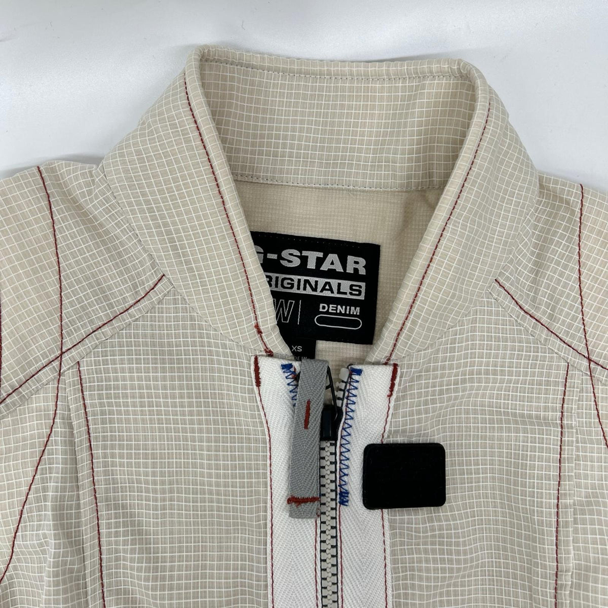 G-STAR RAW ジースターロゥ D21467-C651-110 ホワイト E Razor Jumpsuit サロペット オーバーオール オールインワン