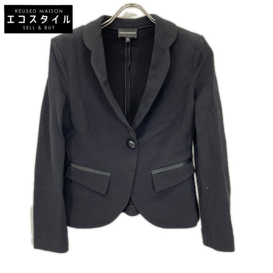 EMPORIOARMANI エンポリオアルマーニ ブラック 3H2G8R 2J78Z 1B ニット ジャケット ジャケット
