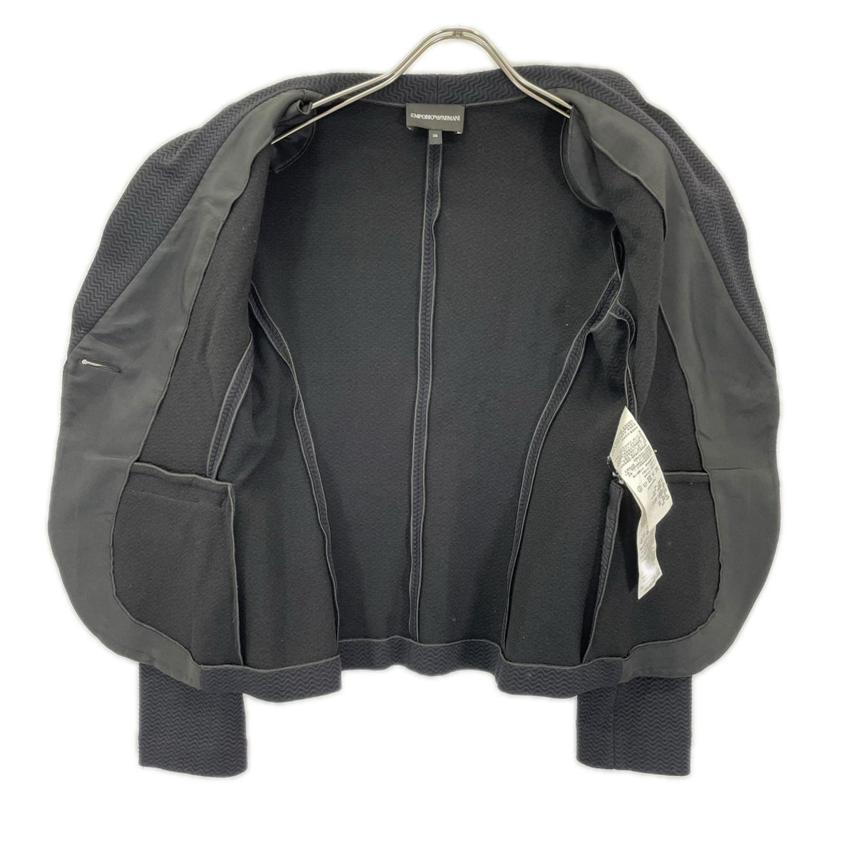 EMPORIOARMANI エンポリオアルマーニ ブラック 3H2G8R 2J78Z 1B ニット ジャケット ジャケット