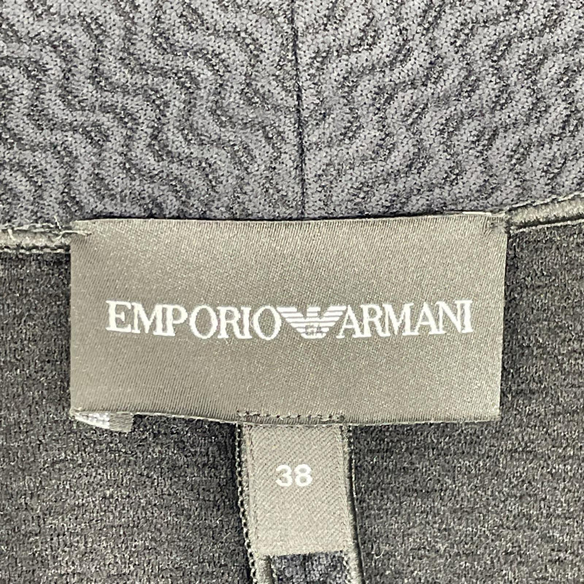 EMPORIOARMANI エンポリオアルマーニ ブラック 3H2G8R 2J78Z 1B ニット ジャケット ジャケット