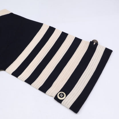 CHANEL シャネル 【国内正規】P47532K06093 七分袖 ニット ミニ ワンピース