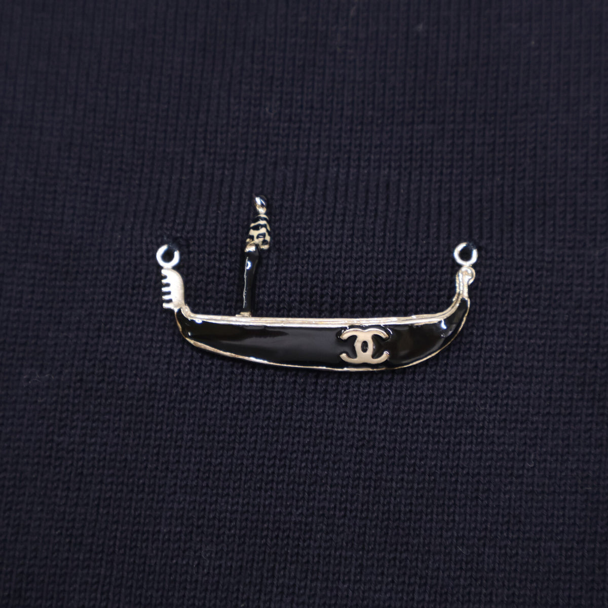 CHANEL シャネル 【国内正規】P47532K06093 七分袖 ニット ミニ ワンピース