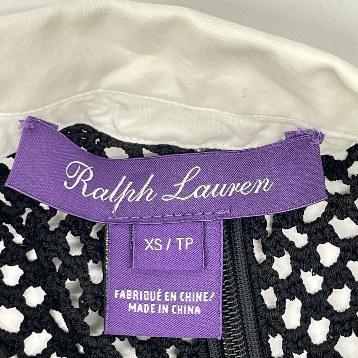 RalphLauren PURPLE LABEL ラルフローレン パープルレーベル ブラック シルク フラワー刺繍 ニット ワンピース ワンピース