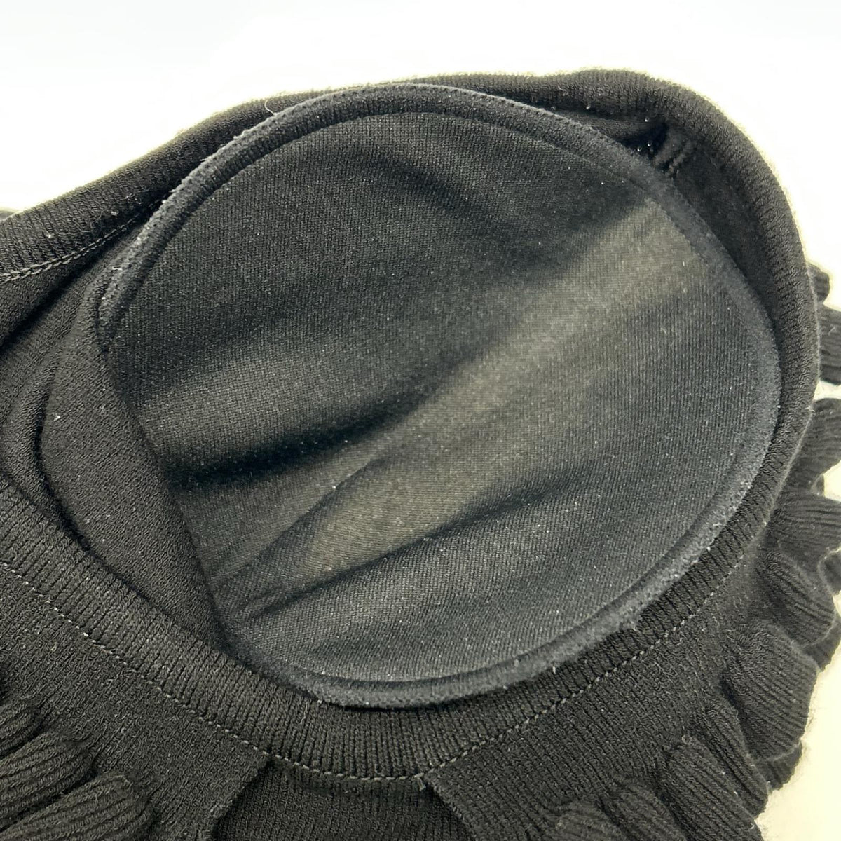 FOXEY フォクシー 36719 ブラック ラッフル ピーターパン ニット トップス トップス