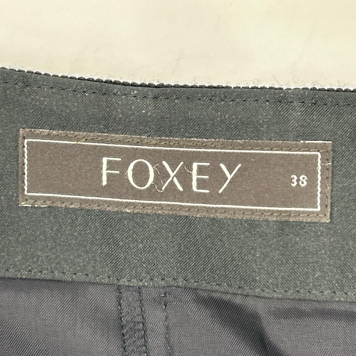 FOXEY フォクシー 31532 ブラック シルク イブニング スカート スカート