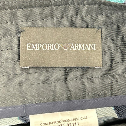 EMPORIOARMANI エンポリオアルマーニ 9NN23T 92111 ネイビー 総柄 Aライン スカート スカート