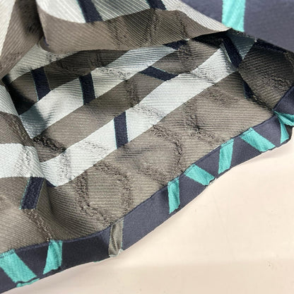 EMPORIOARMANI エンポリオアルマーニ 9NN23T 92111 ネイビー 総柄 Aライン スカート スカート