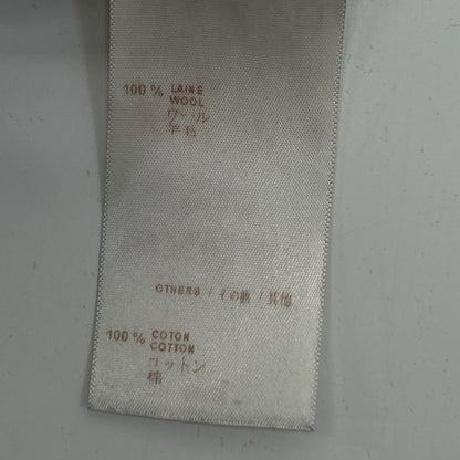 LOUIS VUITTON ルイヴィトン RW142B F6SK21UHN ブラック ウール サイドジップ スカート スカート