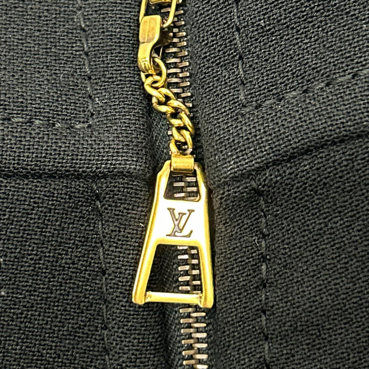 LOUIS VUITTON ルイヴィトン RW142B F6SK21UHN ブラック ウール サイドジップ スカート スカート