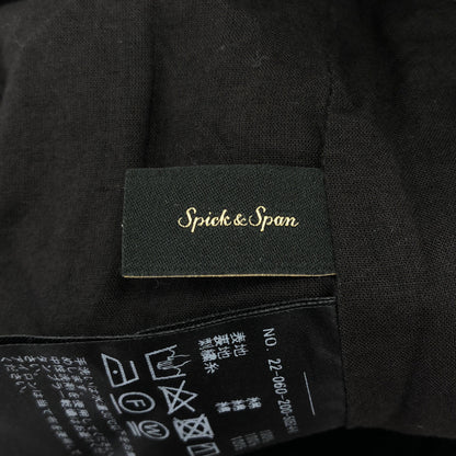 Spick&Span スピック＆スパン ブラック エンブロイダリーレース ティアードスカート ボトムス