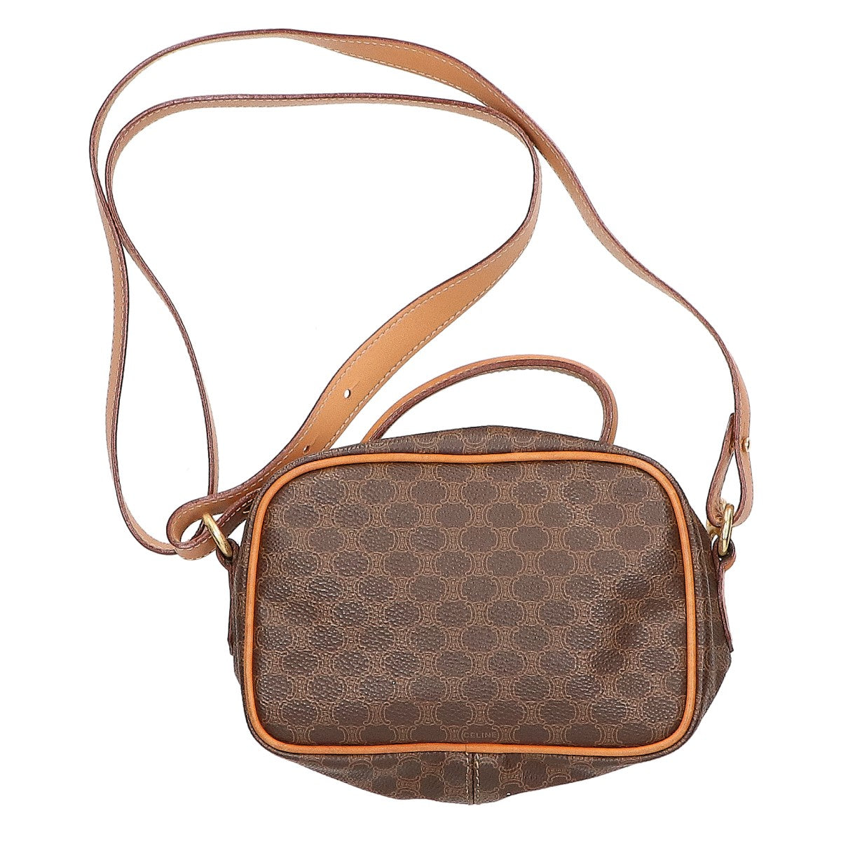CELINE セリーヌ M94 マカダム柄 2WAY ミニショルダーバッグ ショルダーバッグ