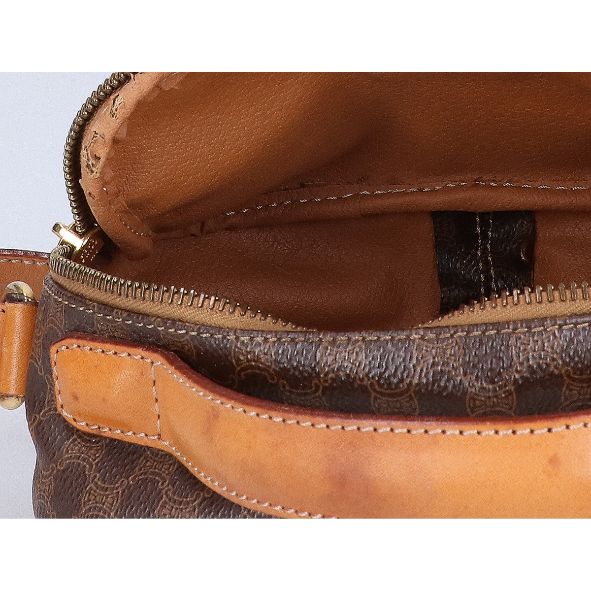 CELINE セリーヌ M94 マカダム柄 2WAY ミニショルダーバッグ ショルダーバッグ