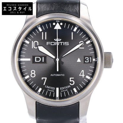 FORTIS フォルティス 700.10.162 F-43 フリーガー ビッグデイデイト 黒文字盤 自動巻き 腕時計