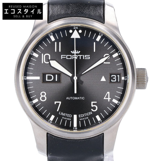 FORTIS フォルティス 700.10.162 F-43 フリーガー ビッグデイデイト 黒文字盤 自動巻き 腕時計