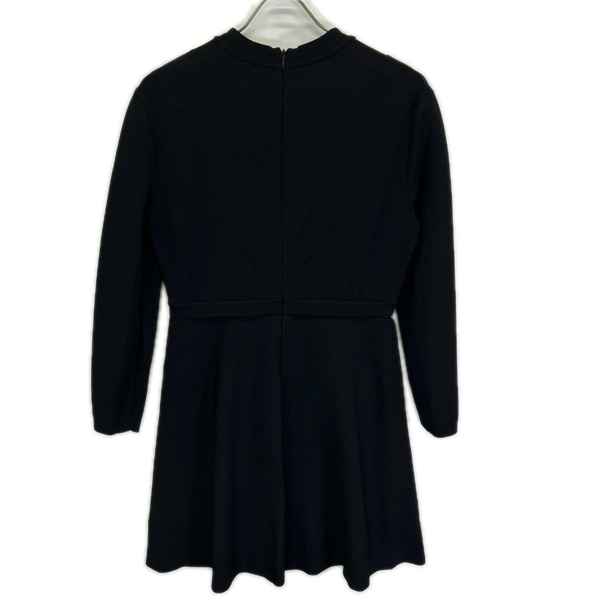 VALENTINO ヴァレンティノ JB3KD01W241 ブラック フラワーレース バイカラー ドレス ワンピース ワンピース